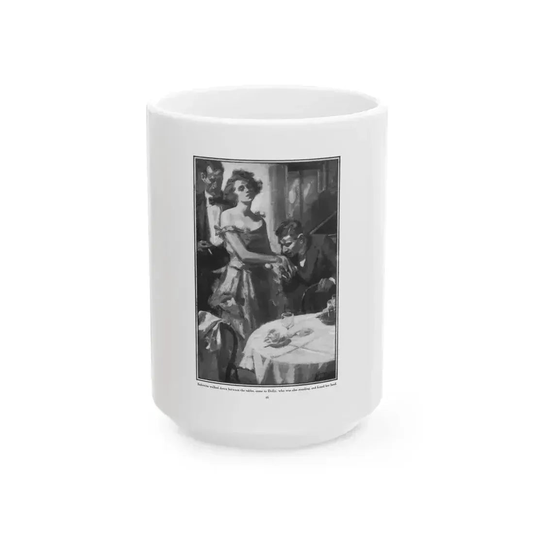 Dolly of Logan Square, Everybody's Magazine, August 1922 - White Coffee Mug 15oz - Go Mug Yourself