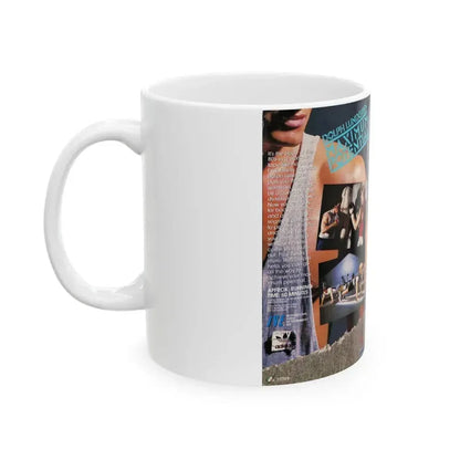 DOLPH LUNDGREN MAXIMUM POTENTIAL (VHS COVER) - White Coffee Mug - Go Mug Yourself