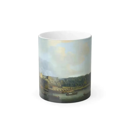 Dominic Serres (1722-1793) The Capture of Havana, Cuba, 1762%3a View of the Morro Castle and Boom Defenc-0 - Color Changing Mug 11oz 11oz - Go Mug Yourself