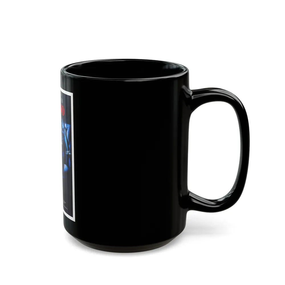 DOMINO 1988 Movie Poster - Black Coffee Mug-Go Mug Yourself