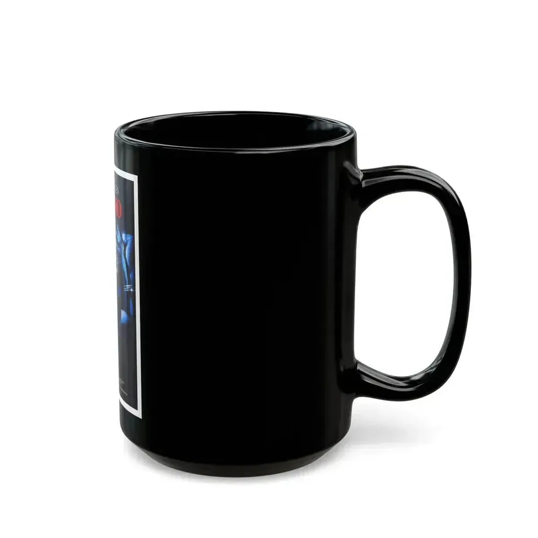 DOMINO 1988 Movie Poster - Black Coffee Mug - Go Mug Yourself