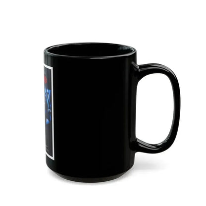 DOMINO 1988 Movie Poster - Black Coffee Mug - Go Mug Yourself