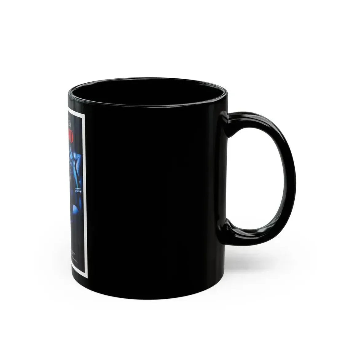 DOMINO 1988 Movie Poster - Black Coffee Mug - Go Mug Yourself