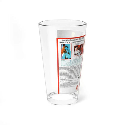 DOMINO (VHS COVER) Pint Glass 16oz - Go Mug Yourself