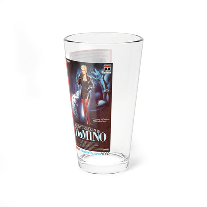 DOMINO (VHS COVER) Pint Glass 16oz-Go Mug Yourself