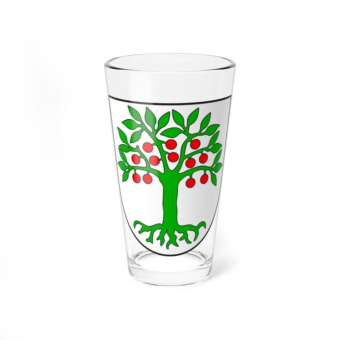 Domleschg Kreis wappen (Switzerland) (Coat of Arms) Pint Glass 16oz 16oz - Go Mug Yourself