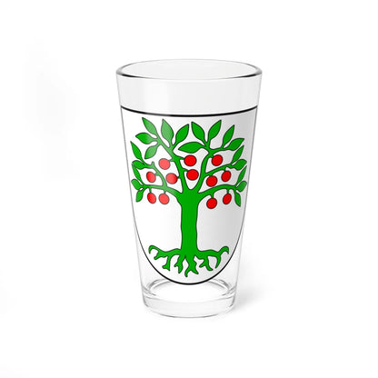 Domleschg Kreis wappen (Switzerland) (Coat of Arms) Pint Glass 16oz 16oz - Go Mug Yourself