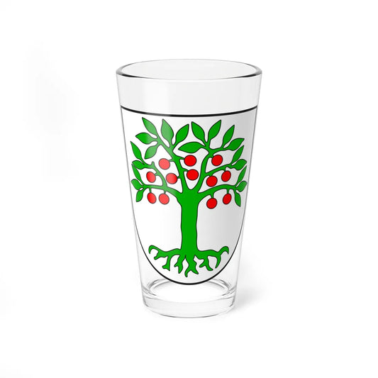 Domleschg Kreis wappen (Switzerland) (Coat of Arms) Pint Glass 16oz 16oz - Go Mug Yourself