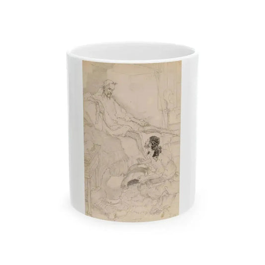 Don Quixote calls for his apparel, 1906 - White Coffee Mug 11oz - Go Mug Yourself