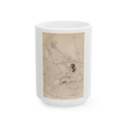 Don Quixote calls for his apparel, 1906 - White Coffee Mug 15oz - Go Mug Yourself