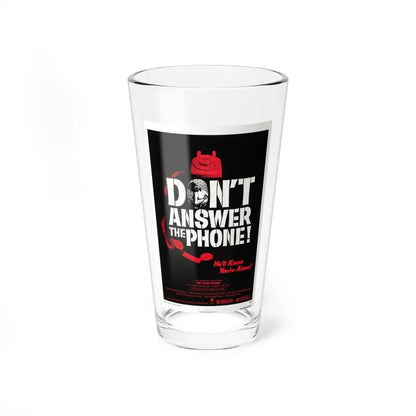 DON'T ANSWER THE PHONE! 1980 Movie Poster - Pint Glass 16oz 16oz - Go Mug Yourself