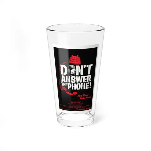 DON'T ANSWER THE PHONE! 1980 Movie Poster - Pint Glass 16oz 16oz - Go Mug Yourself