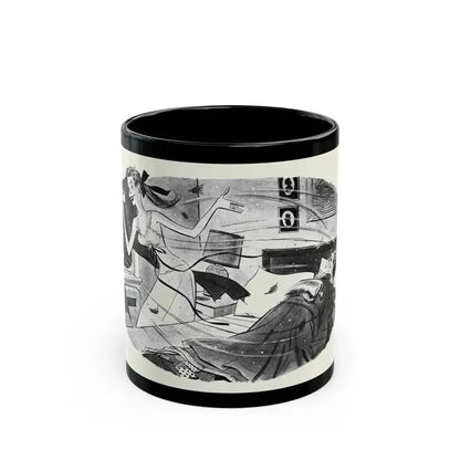 Don't Be a Fresh-Air Fiend!, This Week Magazine, November 9, 1952 - Black Coffee Mug 11oz - Go Mug Yourself