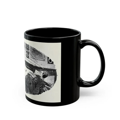 Don't Be a Fresh-Air Fiend!, This Week Magazine, November 9, 1952 - Black Coffee Mug - Go Mug Yourself