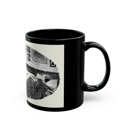 Don't Be a Fresh-Air Fiend!, This Week Magazine, November 9, 1952 - Black Coffee Mug - Go Mug Yourself