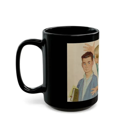 Don't Be Shy, 1958 - Black Coffee Mug - Go Mug Yourself