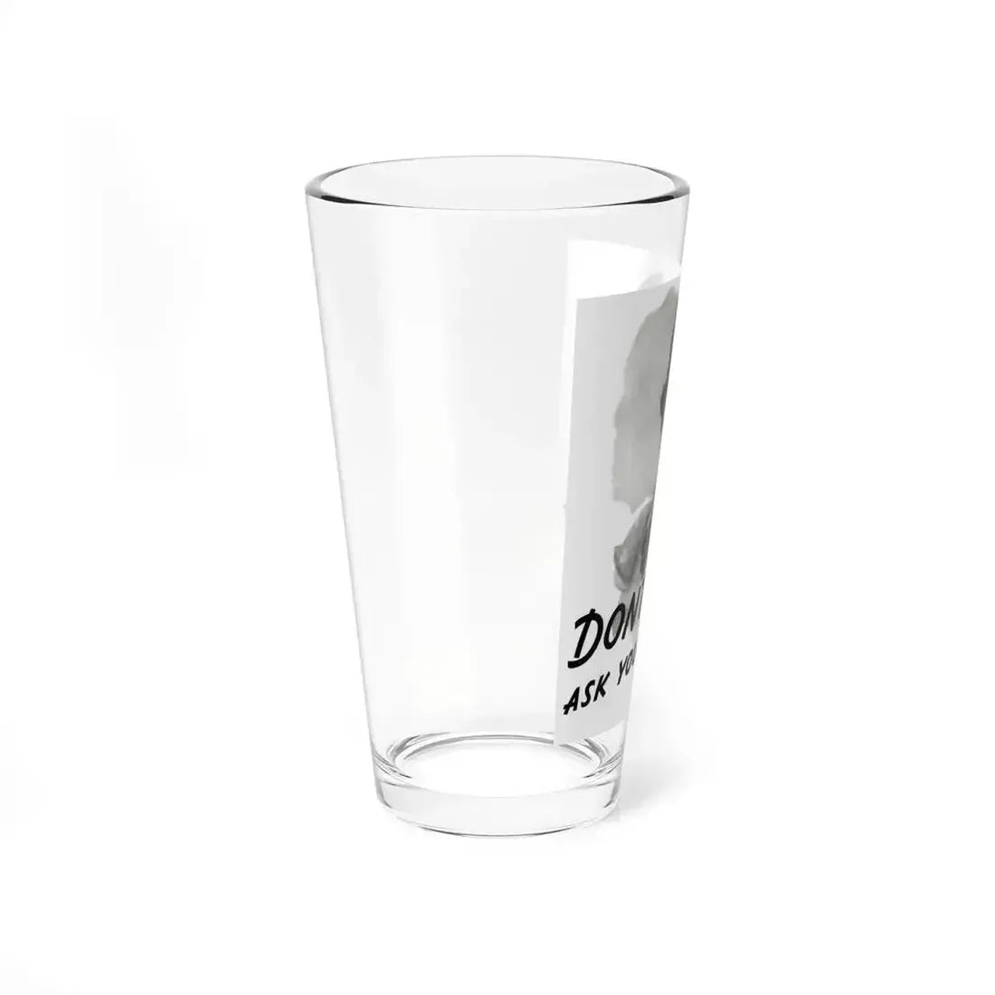 Don't Guess Ask Your Dentist, advt, Cosmopolitan, November 1936 - Pint Glass 16oz - Go Mug Yourself
