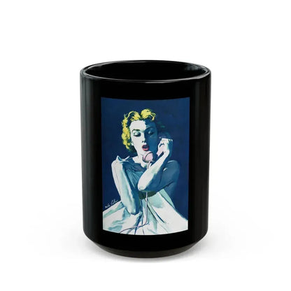 Don't lie to me..., Esquire, 1954 - Black Coffee Mug 15oz - Go Mug Yourself