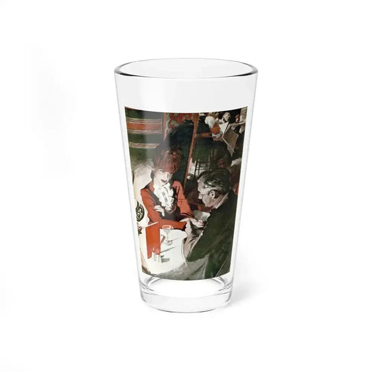 Don't Make Him Run, Redbook, January 1945 - Pint Glass 16oz 16oz - Go Mug Yourself