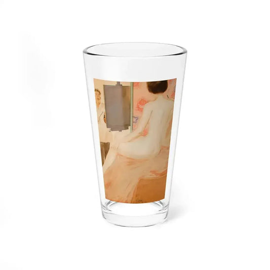 Don't Put the Cigarette in, My Husband Doesn't Know I Smoke - Pint Glass 16oz 16oz - Go Mug Yourself