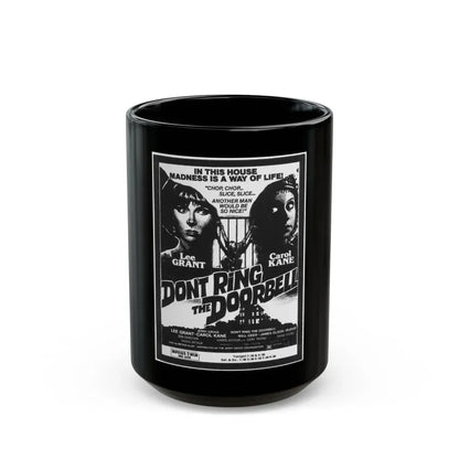 DON'T RING THE DOORBELL (THE MAFU CAGE) 1978 Movie Poster - Black Coffee Mug 15oz - Go Mug Yourself