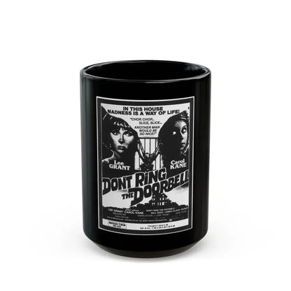 DON'T RING THE DOORBELL (THE MAFU CAGE) 1978 Movie Poster - Black Coffee Mug 15oz - Go Mug Yourself