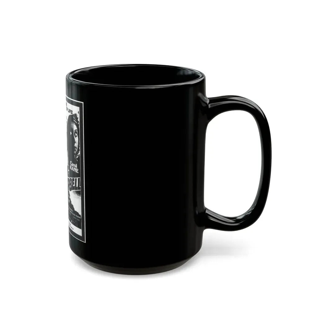 DON'T RING THE DOORBELL (THE MAFU CAGE) 1978 Movie Poster - Black Coffee Mug - Go Mug Yourself