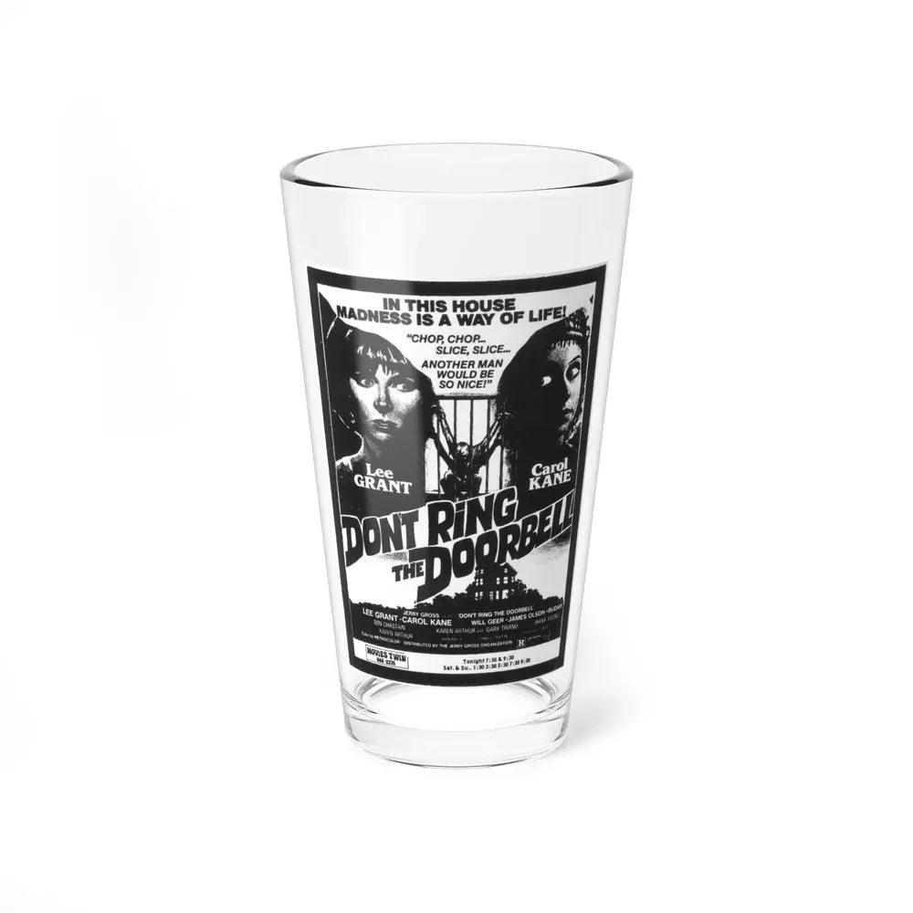DON'T RING THE DOORBELL (THE MAFU CAGE) 1978 Movie Poster - Pint Glass 16oz 16oz - Go Mug Yourself