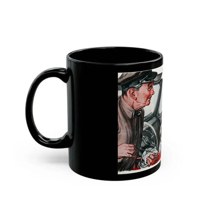 Don't Sell Me, Post WW2 1940's - Black Coffee Mug - Go Mug Yourself