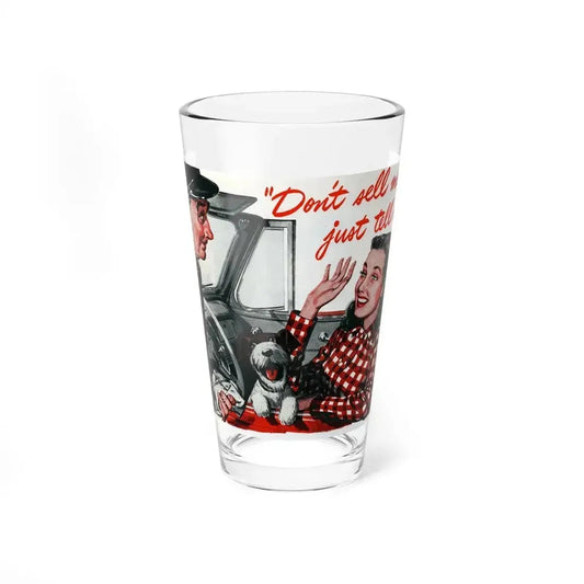 Don't Sell Me, Post WW2 1940's - Pint Glass 16oz 16oz - Go Mug Yourself