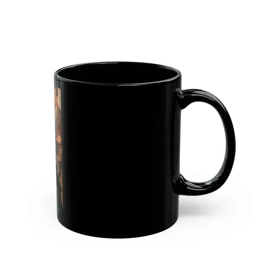 Don't Tell Me Why You Love Me, Saturday Evening Post, April 9, 1949 - Black Coffee Mug - Go Mug Yourself