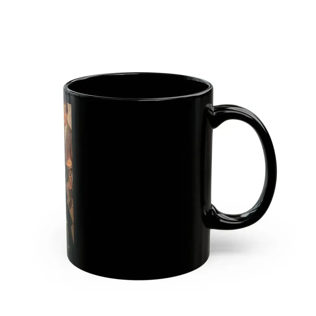 Don't Tell Me Why You Love Me, Saturday Evening Post, April 9, 1949 - Black Coffee Mug - Go Mug Yourself