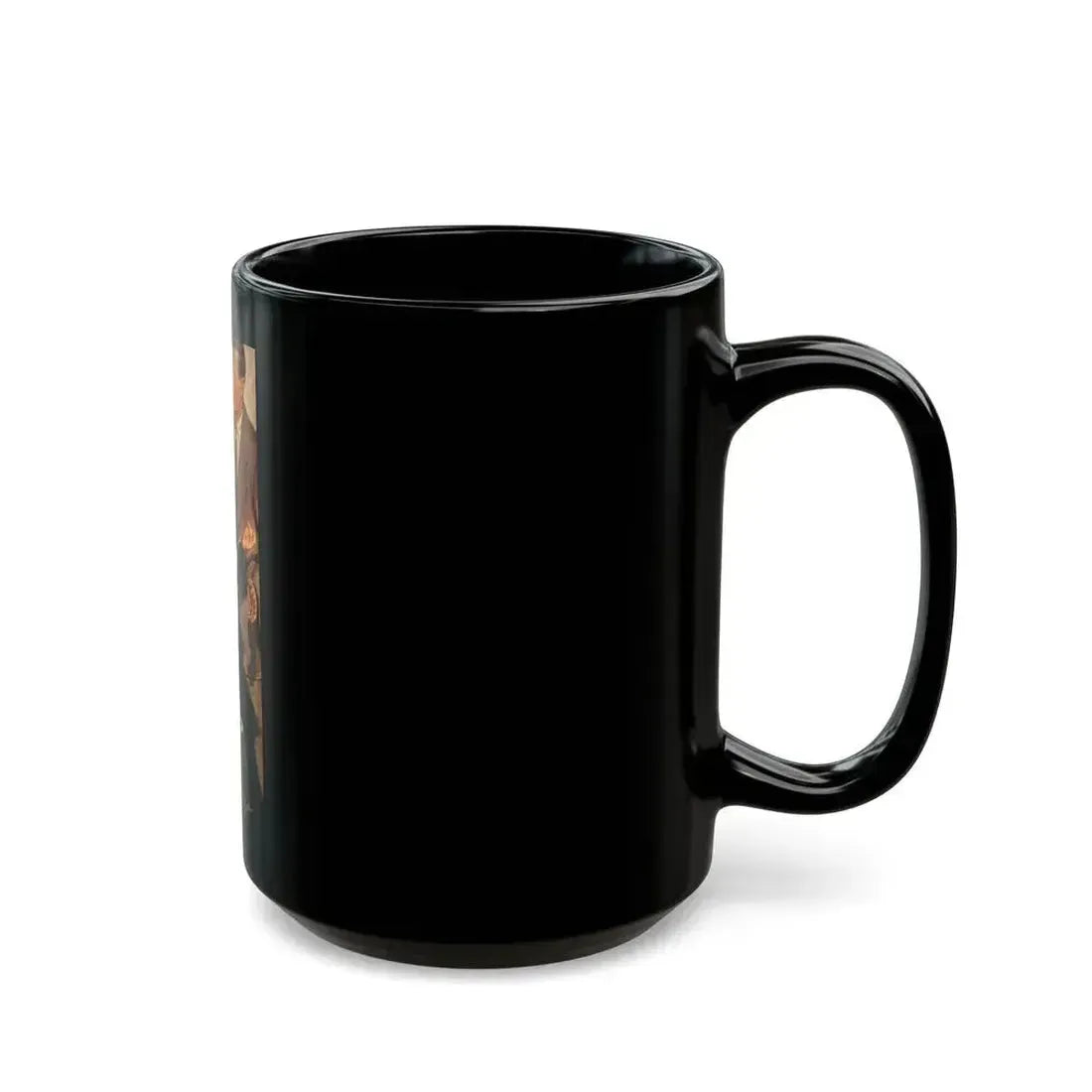 Don't Tell Me Why You Love Me, Saturday Evening Post, April 9, 1949 - Black Coffee Mug - Go Mug Yourself