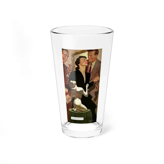 Don't Tell Me Why You Love Me, Saturday Evening Post, April 9, 1949 - Pint Glass 16oz 16oz - Go Mug Yourself