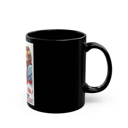 DON'T TURN THE OTHER CHEEK 1971 Movie Poster - Black Coffee Mug - Go Mug Yourself