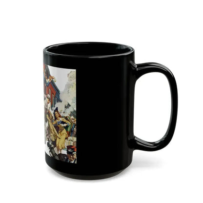 Don't Worry Darling, Good Housekeeping, August 1942 - Black Coffee Mug - Go Mug Yourself