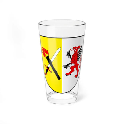 Donat wappen (Switzerland) (Coat of Arms) Pint Glass 16oz 16oz - Go Mug Yourself
