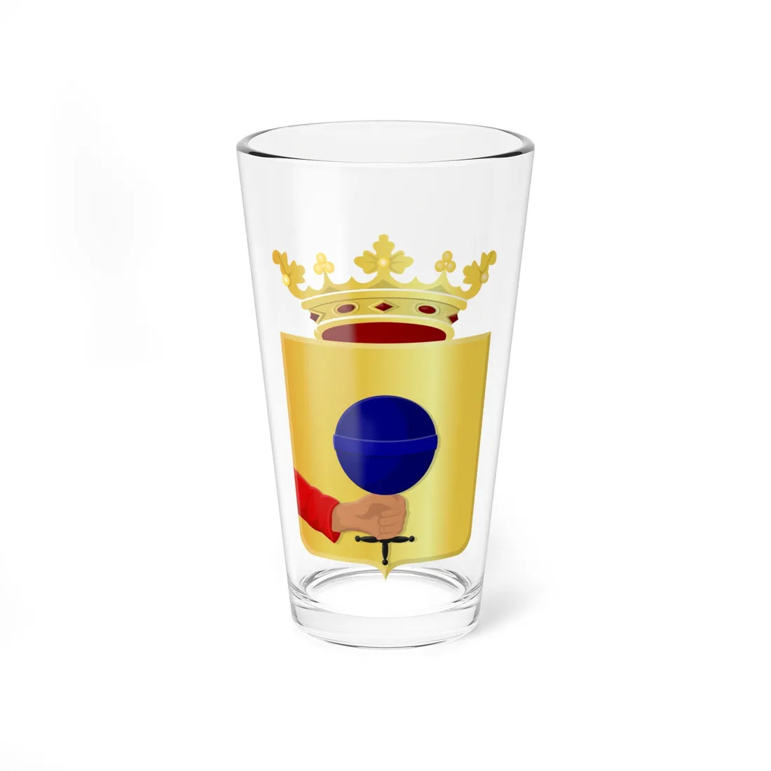 Doniawerstal wapen (Netherlands) (Coat of Arms) Pint Glass 16oz 16oz - Go Mug Yourself