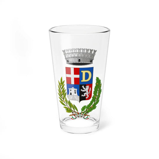 Donnas-Stemma2 (Italy) (Coat of Arms) Pint Glass 16oz 16oz - Go Mug Yourself
