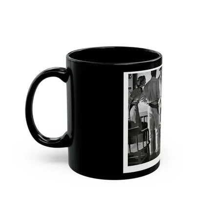 Donner Swung the Luger with Dangerous Abandon, 1940 - Black Coffee Mug - Go Mug Yourself