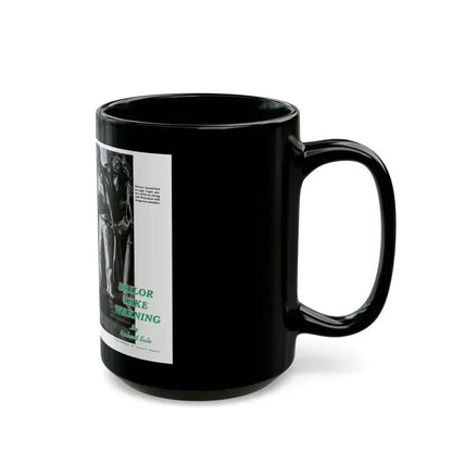 Donner Swung the Luger with Dangerous Abandon, 1940 - Black Coffee Mug - Go Mug Yourself