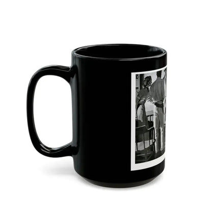 Donner Swung the Luger with Dangerous Abandon, 1940 - Black Coffee Mug - Go Mug Yourself