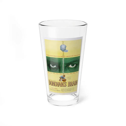 DONOVAN'S BRAIN 1953 Movie Poster - Pint Glass 16oz 16oz - Go Mug Yourself