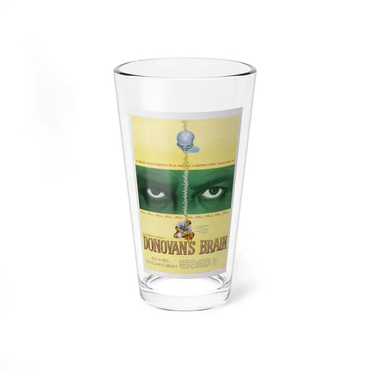 DONOVAN'S BRAIN 1953 Movie Poster - Pint Glass 16oz 16oz - Go Mug Yourself