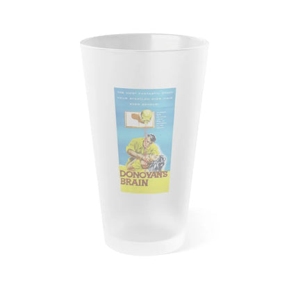 DONOVAN'S BRAIN (2) 1953 Movie Poster - Frosted Pint Glass 16oz-16oz-Frosted-Go Mug Yourself