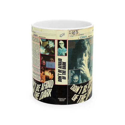 DONT BE AFRAID OF THE DARK (VHS COVER) - White Coffee Mug-11oz-Go Mug Yourself