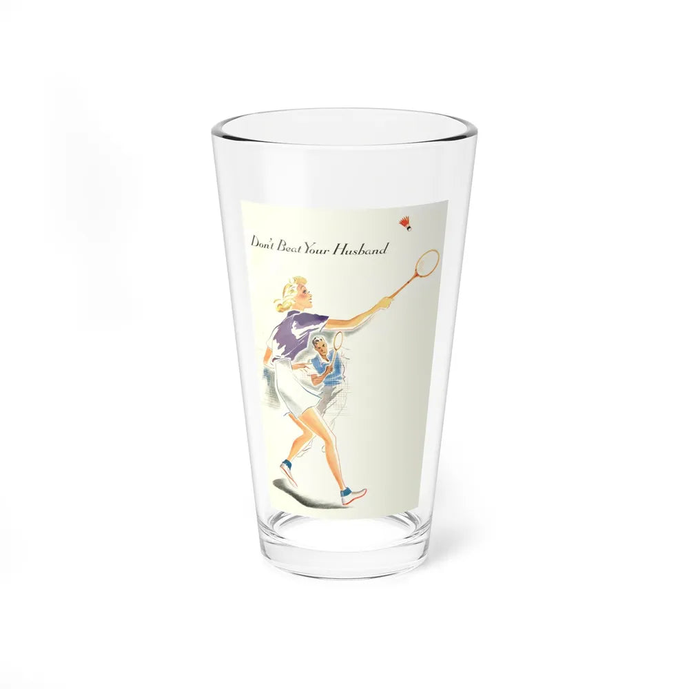 Don't Beat Your Husband, 1938 - Pint Glass 16oz-16oz-Go Mug Yourself