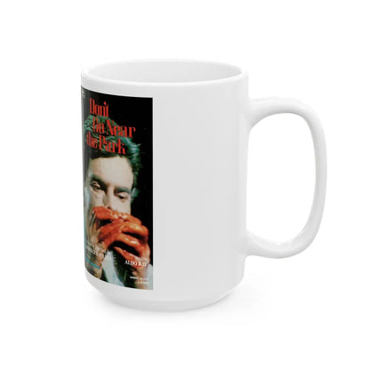 DONT GO NEAR THE PARK (VHS COVER) - White Coffee Mug-Go Mug Yourself