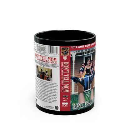 DONT TELL MOM THE BABYSITTERS DEAD2 (VHS COVER) - Black Coffee Mug-11oz-Go Mug Yourself