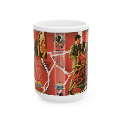 DONT TORTURE A DUCKLING (VHS COVER) - White Coffee Mug 15oz - Go Mug Yourself